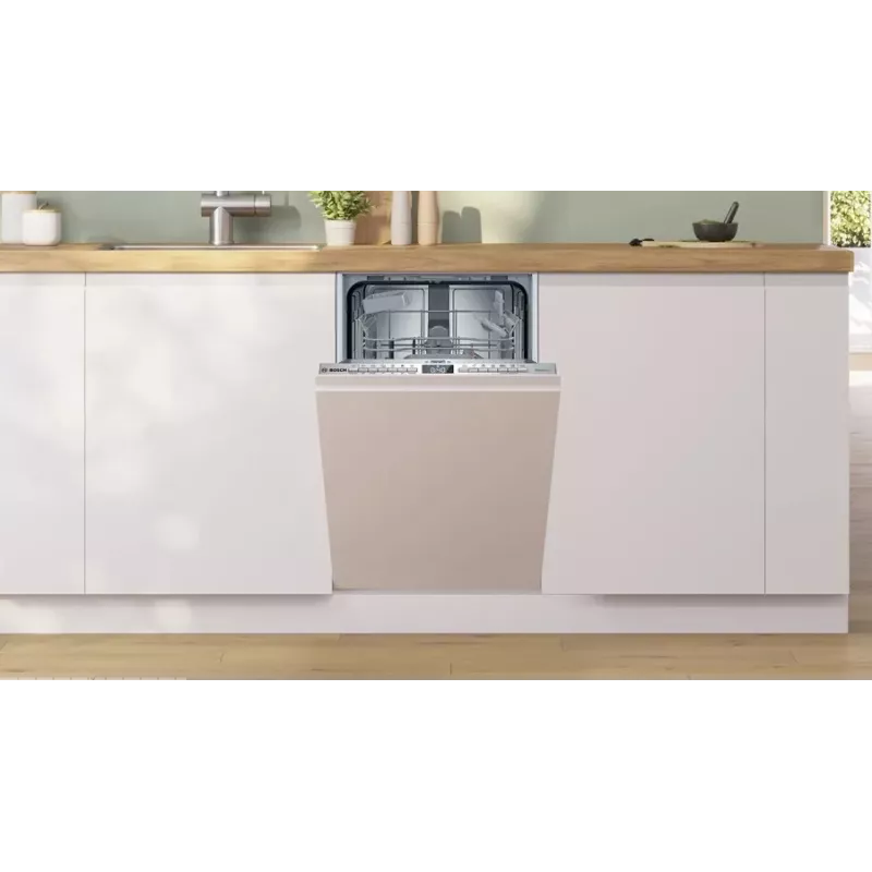 Iebūvējamā trauku mazgājamā mašīna Bosch SPV4EKX24E, 9 komplekti, 44 dB