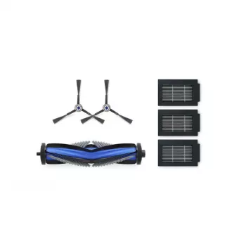 Piederumu komplekts Ecovacs DKT060202 robotputekļsūcējam — 6 gab., melns/zils/pelēks