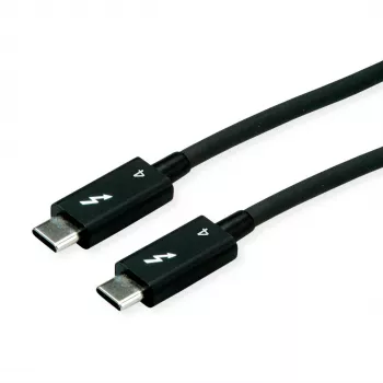ROLINE USB kabelis 0,8 m USB 3.2 Gen 1 40000 Mbit/s Melns