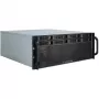 Servera korpuss Inter-Tech 4U-4408 Rack Melns, Sudrabs