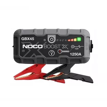 Iedarbināšanas palīgs NOCO GBX45 1250 A Litija-jonu, 31 Wh, IP65, USB-C & USB-A, 60 W uzlāde