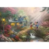 Thomas Kinkade Studios: Mikijs un Minija Nostalģijā metāla kārba, Puzle 500 gabali