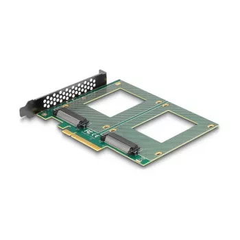 DeLOCK 90162 Iekšējais U.2 adapteris PCIe ar LED indikatoriem