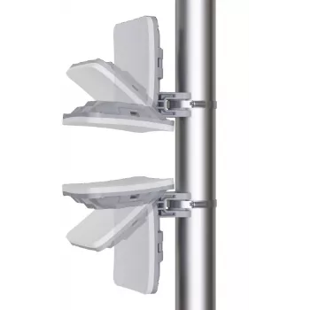 MikroTik quickMOUNT-X pelēks neilona montāžas kronšteins stabam