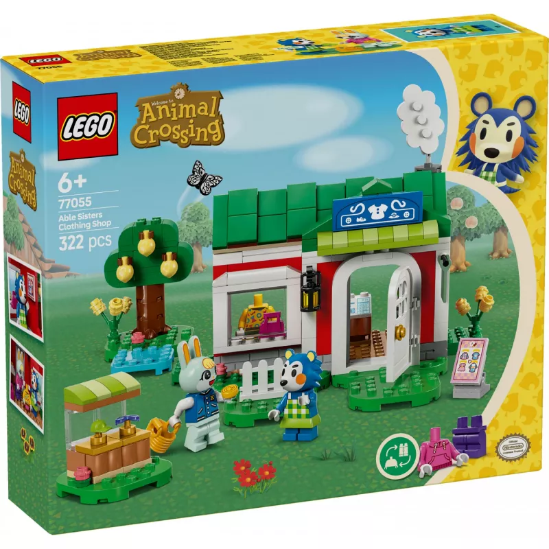 LEGO Animal Crossing 77055 Able Sisters Apģērbu veikals