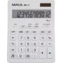 Maul MXL 12 galda kalkulators balts, 12 ciparu displejs, bateriju/saules enerģija, 155 x 205 x 35 mm (7267002)