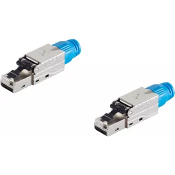 RJ45 savienotājs ShiverPeaks BS08-45004-2 Cat 8.1 laukā konfigurējams metāla