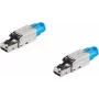 RJ45 savienotājs ShiverPeaks BS08-45004-2 Cat 8.1 laukā konfigurējams metāla
