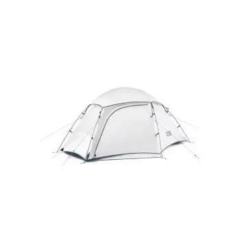 Teltis Naturehike Jim's Gear Bealock 1 Snow White – viegla kompakta vienvietīga teltis pārgājieniem