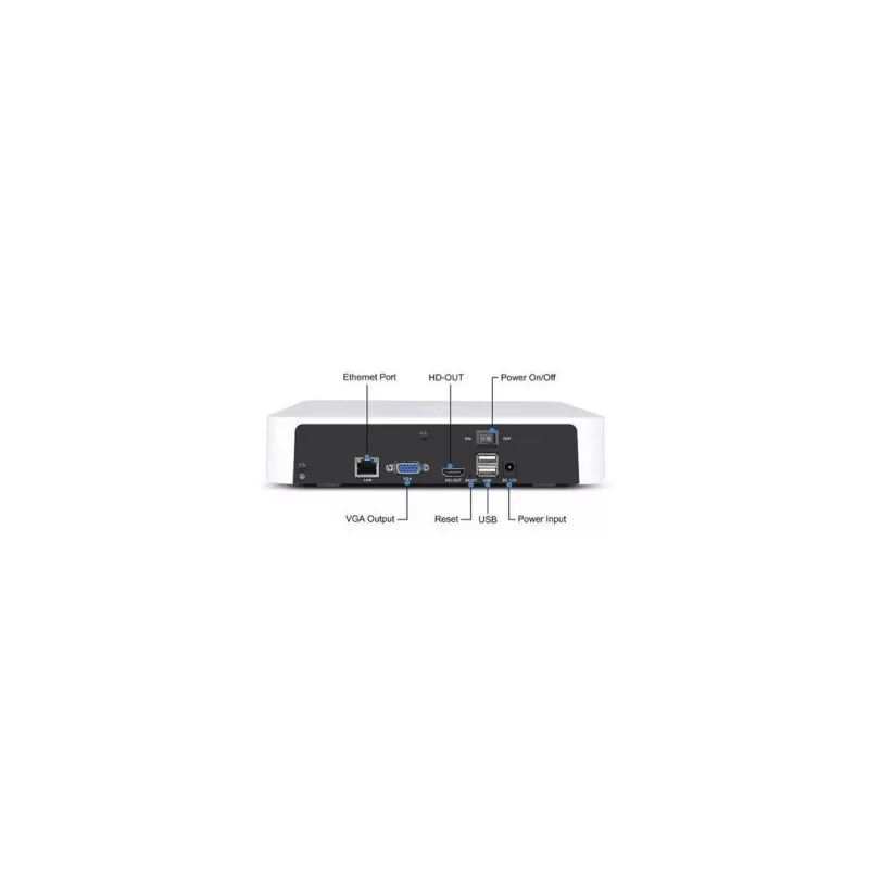 Foscam FN8108H 8 kanālu 5 MP tīkla video ierakstītājs, balts