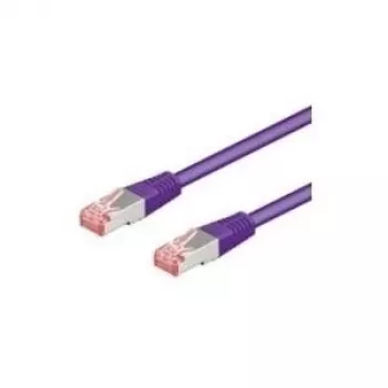 Wentronic Goobay CAT 6 Patch kabelis, S/FTP (PiMF), violets, 30 m - LSZH bezhalogēns, varš (93542)
