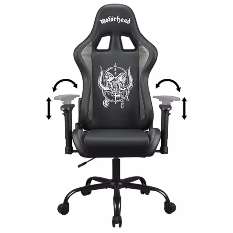 Spēļu krēsls SUBSONIC SA5609-M1, ergonomisks dizains ar regulējamiem roku balstiem