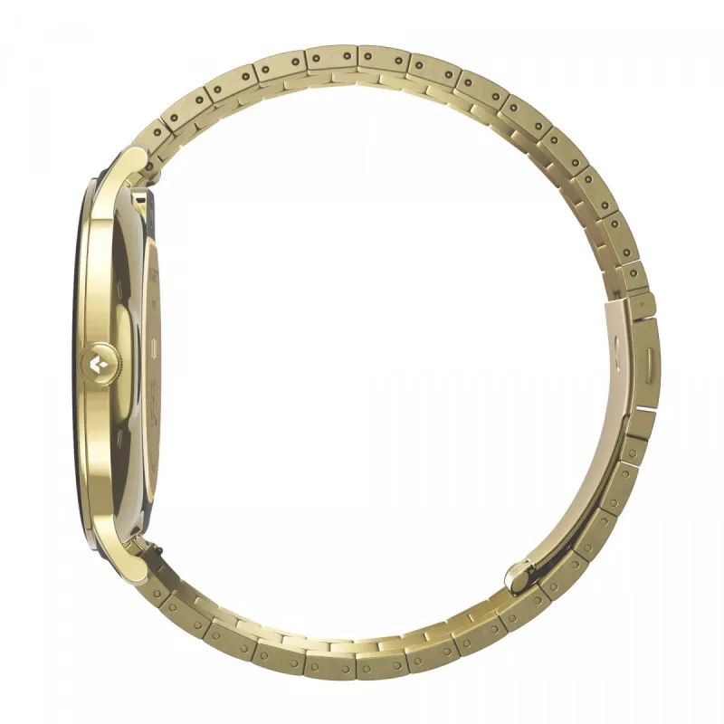 Garett Verona 2 Gold Steel viedpulkstenis ar Bluetooth un sirdsdarbības monitoru