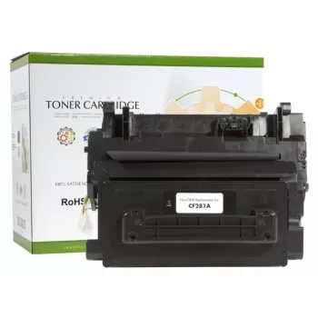 Savietojams statiskās kontroles Hewlett-Packard 81A (CF281A) melns, 10500 lpp.