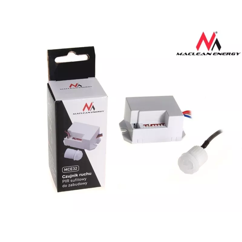 Kustības detektors PIR sensors Maclean MCE32