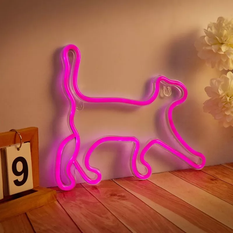 Dekoratīvā neonveida LED gaisma MANTA SNL70PK Style Neon Lights CAT 2 Pink (SNL70PK)