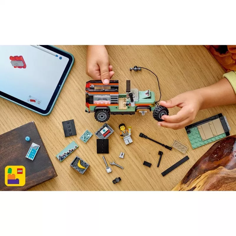 LEGO City Bezceļu SUV 4x4 būvēšanas komplekts 60447 — 221 detaļa, 1 minifigūra, vecumam no 6 gadiem