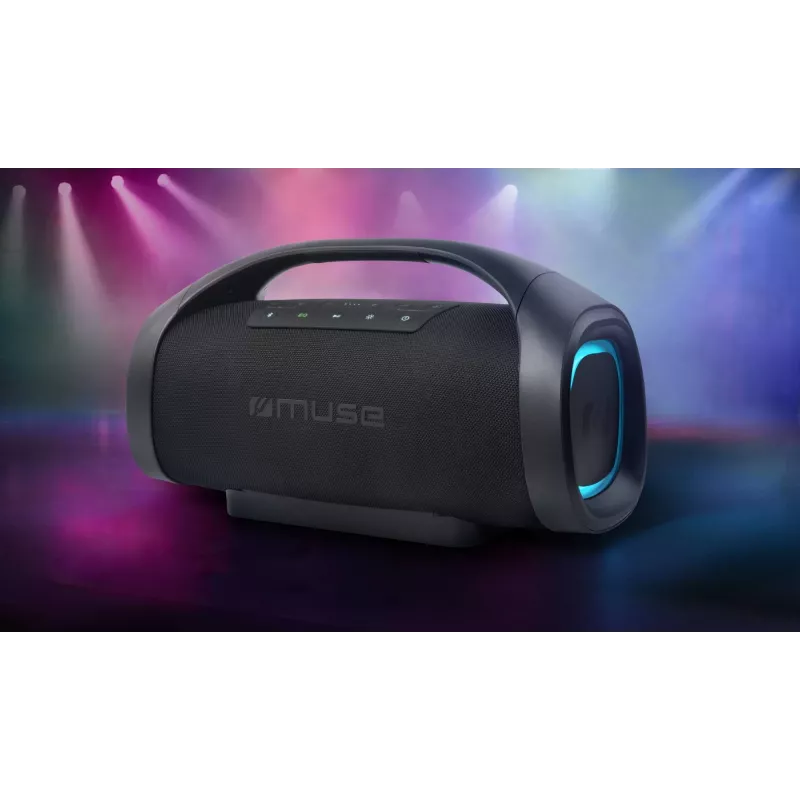 Muse M-980 BT portatīvais Bluetooth skaļrunis melns