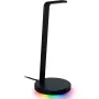 Razer Base Station V2 Chroma statīvs austiņām, Melns, 2 x USB 3.1, 3.5mm ar DAC, 7.1 skaņa, Chroma RGB, alumīnijs