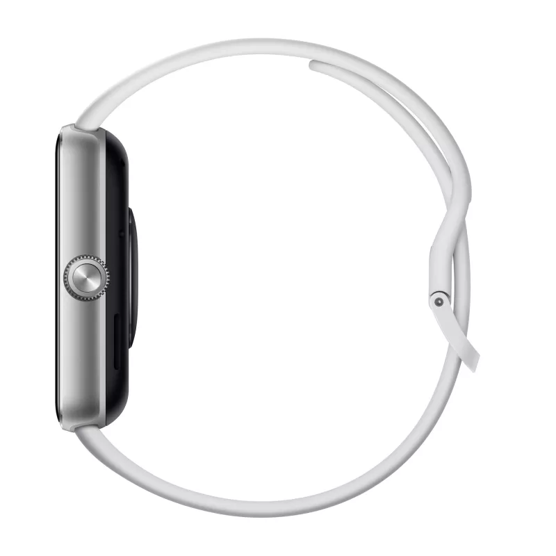 Viedpulkstenis Xiaomi Watch 5 Sudrabs, 2,07 collu (5,26 cm) AMOLED, 47,5 mm korpuss, TPU siksniņa, 5 ATM, 24 dienu akumulators