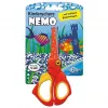 Šķēres bērniem WEDO 73 6001, kancelejas/rokdarbu šķēres, taisns griezums, 130 mm, sarkani-dzeltenas