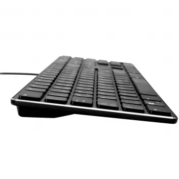 Tastatūra SPEEDLINK SL-640010-BK USB melna vācu izkārtojums Full-size 110 taustiņi