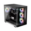 Datora korpuss LC-Power LC-8001B-ON Midi Tower Melns