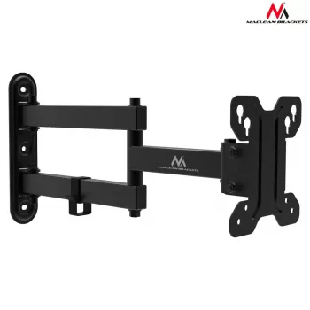 TV sienas stiprinājums MACLEAN MC-740 13–23 collu ekrāniem, VESA līdz 100x100, slodze 30 kg