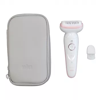 Braun Silk-épil 9 epilators 40 pincetes, zelts, balts