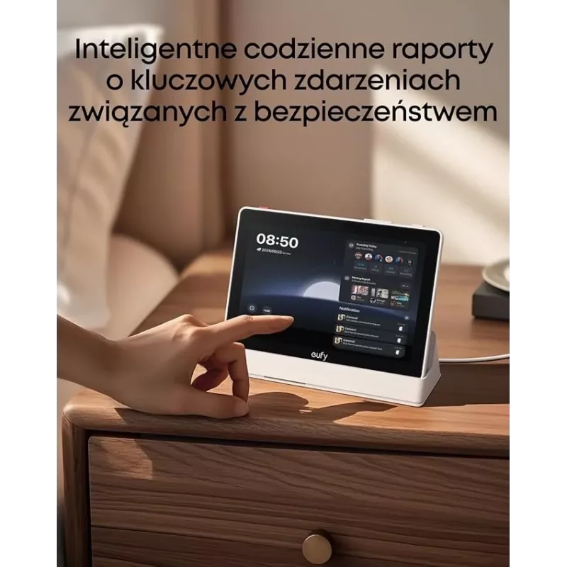 Mājas drošības asistents Anker Eufy T87A03W1 viedierīce Melns/Balts