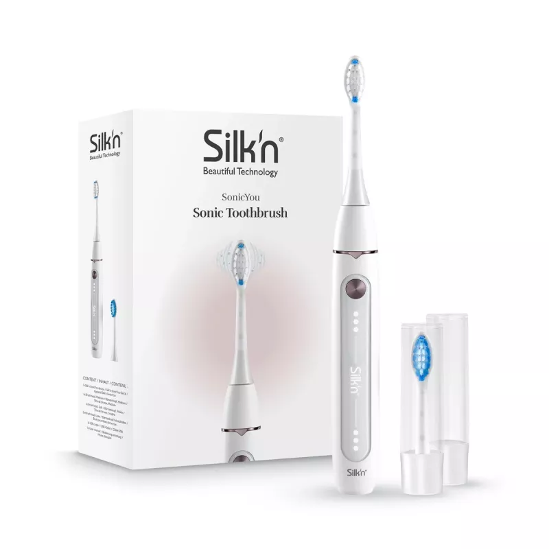 Silk'n SonicYou pieaugušo soniskā zobu birste balta