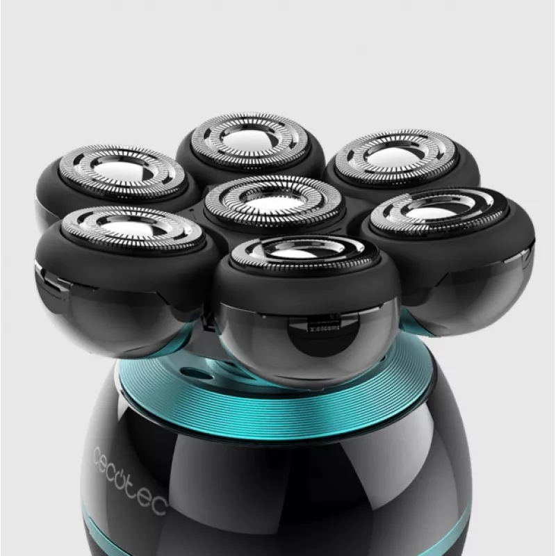 Precīzijas trimeris Cecotec Bamba PrecisionCare Skull Black bārdai un sejai