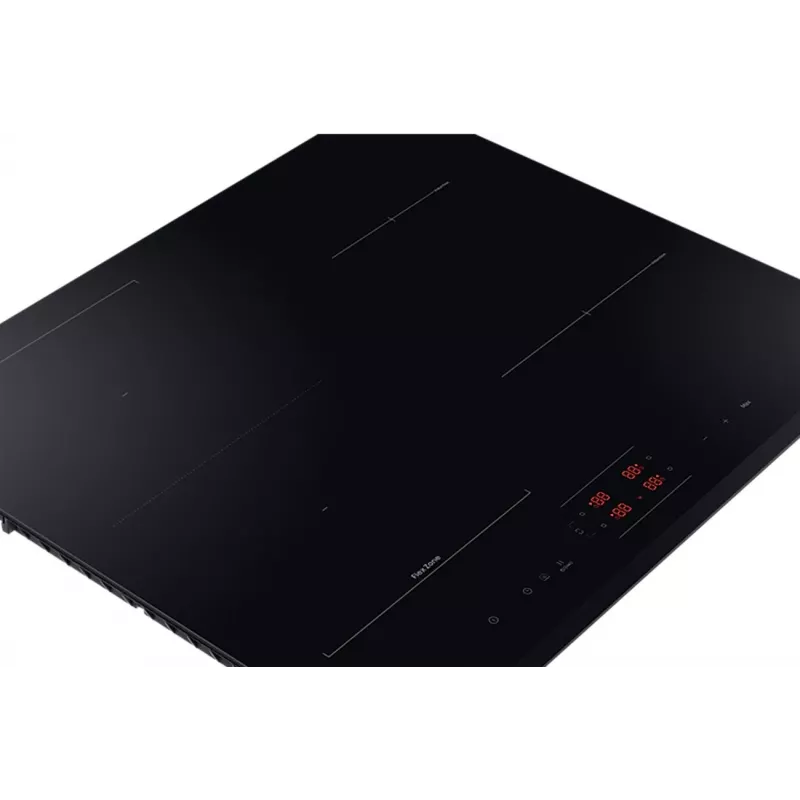 Iebūvējamā plīts virsma Samsung NZ64B5045GK/U2, Indukcijas, 4 Gatavošanas zonas, Flex Zone, SmartThings Cooking, Auto Connectivity, 60 cm, Melna