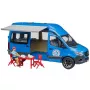 BRUDER Camper MB Sprinter 02684 ar šoferi – mēroga modeļa transportlīdzeklis rotaļlieta