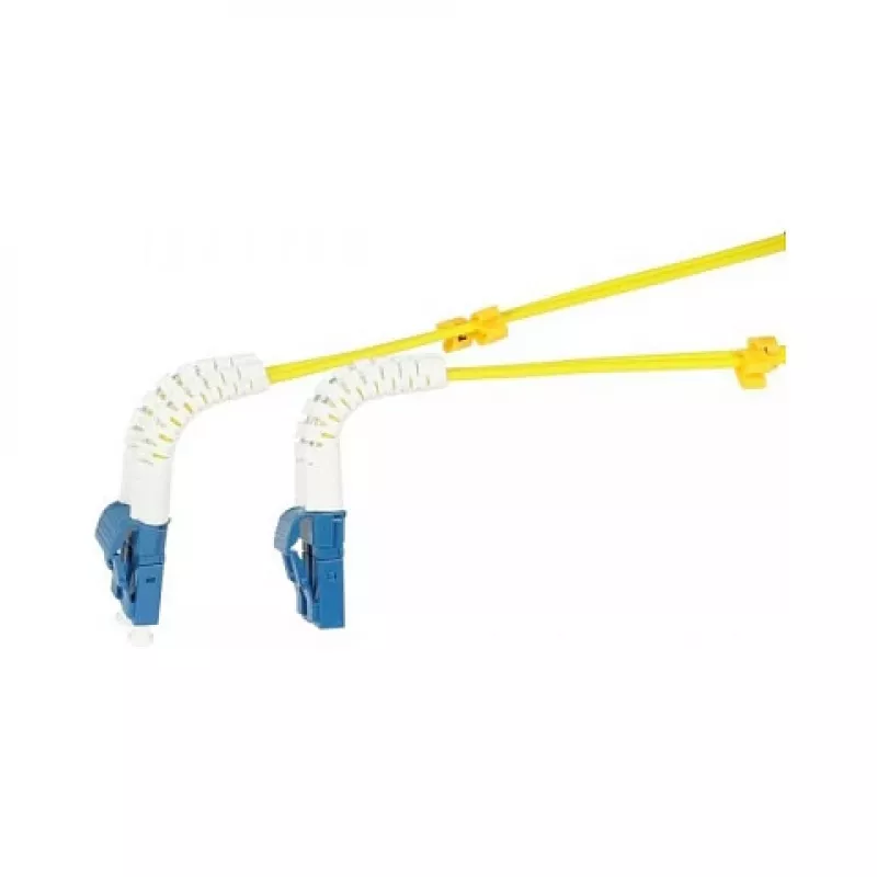 Synergy 21 LWL-2-Faser-Patchk. 1.0mtr.LC-LC 9/125um OS2 AD 2mm flexible Knickschutztülle - Single- bzw. Monomode-Faser - 1 m
