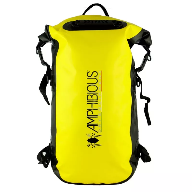 Ūdensnecaurlaidīga mugursoma Kikker 20L Dzeltena P/N: ZSA-5020-04