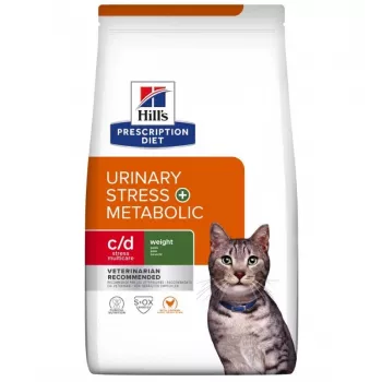 HILL'S PD Feline Urinary Stress + Metabolic c/d - Sausā barība kaķiem - 1,5 kg