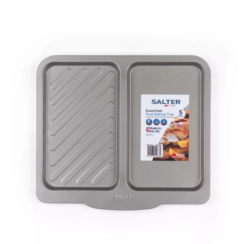 Cepamā paplāte Salter BW13673 ar dalītu dizainu, nepiedegoša