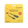 Video kabelis DeLOCK 85291 USB Type-C uz HDMI 2 m Melns