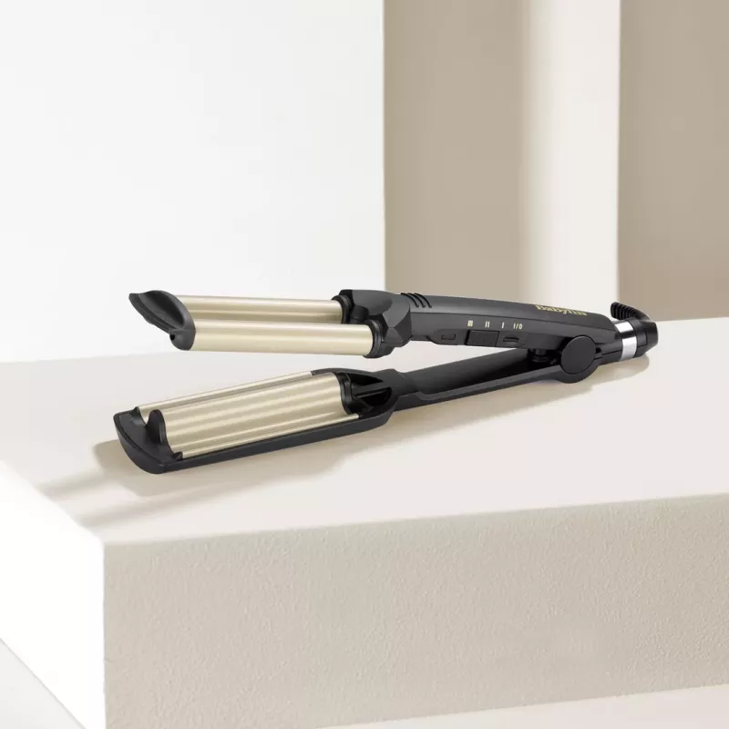 BaByliss C260E EasyWaves teksturējošā lokšķēre Warm Black, Sudrabs 70.9 (1.8 m)