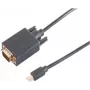 Video kabeļa adapteris ShiverPeaks BS10-54045, Mini DisplayPort — VGA, 3 m