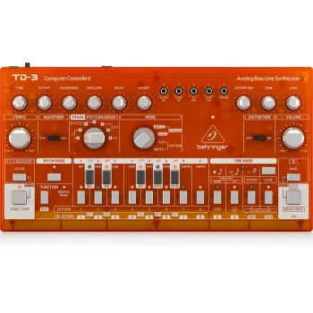 Analogais sintezators Behringer TD-3-SB Red 9V DC