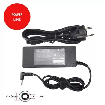 Lādētājs klēpjdatoram ASUS 90W: 19V, 4.74A