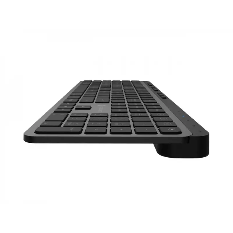 Bezvadu tastatūra NATEC Medusa — US izkārtojums, Melna