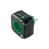Ansmann AES1 Melns Taimerēts Strāvas Adapteris/Invertors 230V