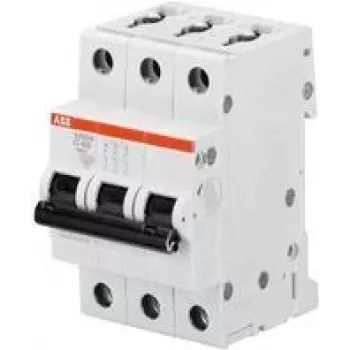 ABB Strāvas slēdzis B16A S203M-B16 pro M komp. 10kA 3-polu B-raksturlīkne S203M-B16 (2CDS273001R0165)