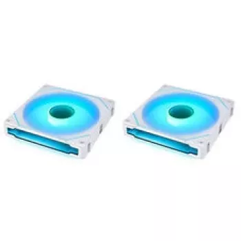 Lian Li UNI FAN SL-INF 140 ARGB Reverse Blade PWM Ventilatoru komplekts, Balts