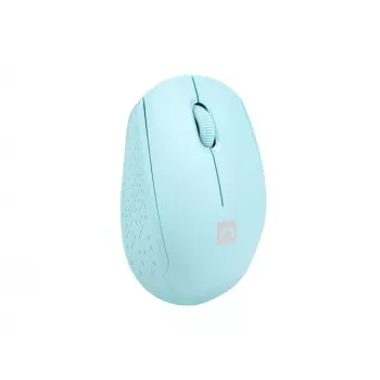 Bezvadu ambidekss pele NATEC STORK — Bluetooth + USB Type-A, 1600 DPI, 3 pogas, gaiši zila