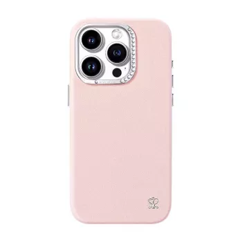 Aizsargmaciņš Joyroom PN-14F2 iPhone 14 Pro — rozā, plāns ar aizmugures un malu aizsardzību