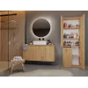 Topeshop NEL 1K DD ART KPL vannas istabas skapis ozols